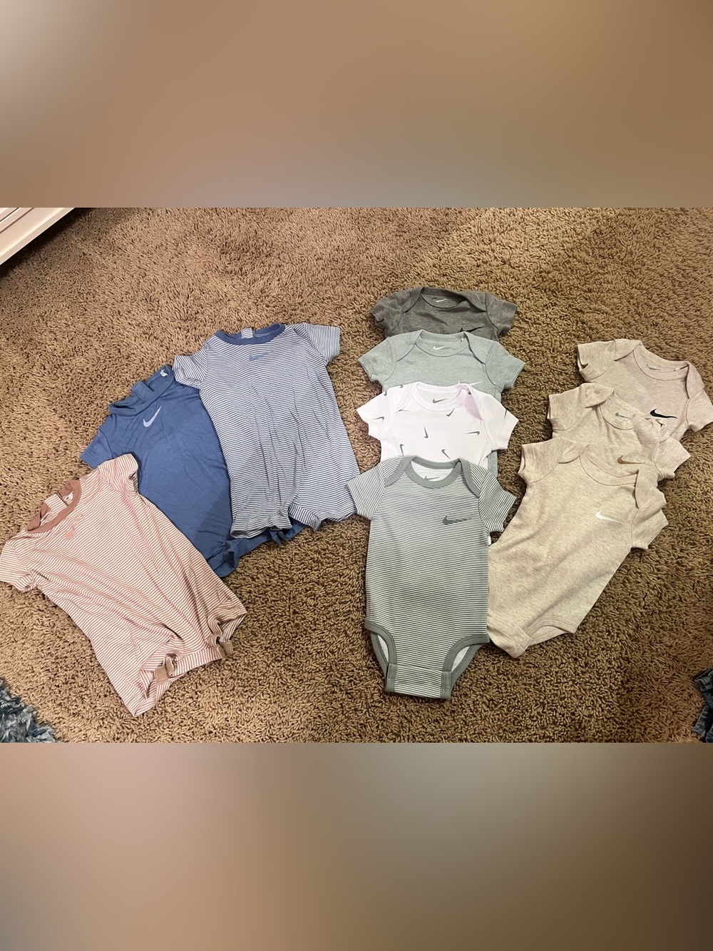 NIKE Bundle - onesies and shorties